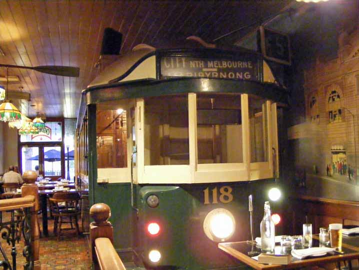 Perth Melbourne tram restaurant