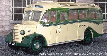 Hants & Dorset Bedford OB Duple Vista coach