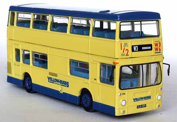 25809 Daimler DMS 1 Door BOURNEMOUTH YELLOW BUSES.