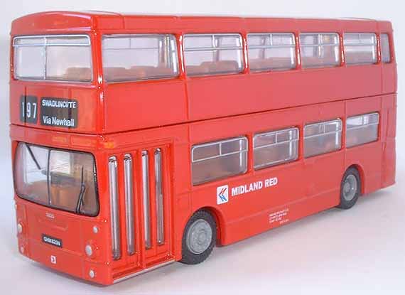 MIDLAND RED Daimler Fleetline CRL6 MCW DMS Single Door conversion