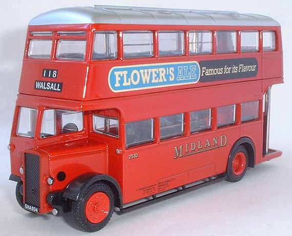 Midland Red Daimler Daimler CWA6 Weymann Utility