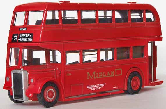 Midland Red Leyland Titan PD2 Lowbridge