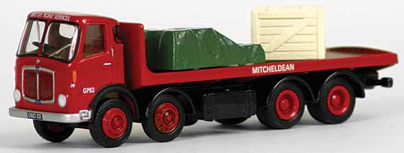 AEC Mk V 4 Axle Flatbed BRITISH ROAD SERVICES.