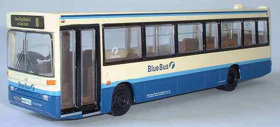 YARMOUTH BLUE BUS Dennis Dart Plaxton Pointer