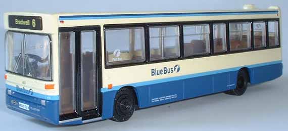 YARMOUTH BLUE BUS Dennis Dart Plaxton Pointer