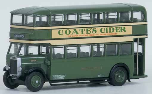 Hants & Dorset Leyland TD1 with enclosed rear.