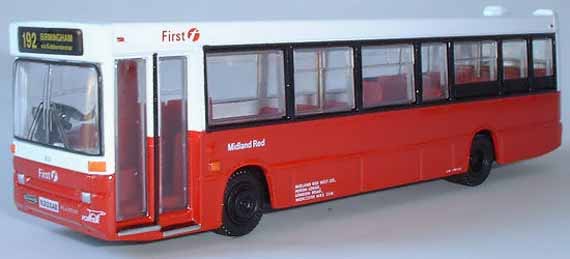 MIDLAND RED WEST Dennis Dart Plaxton Pointer.