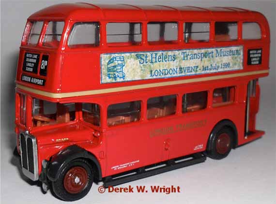 London Transport Central AEC Regent 3RT