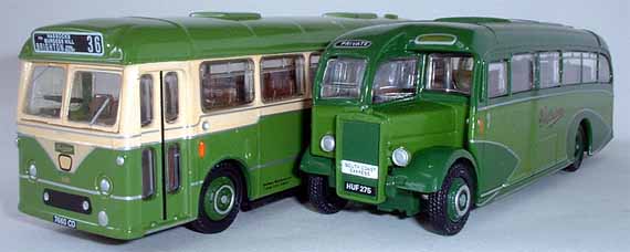 Southdown Leyland Tiger Cub Marshall BET & Leyland Tiger PS1 Windover