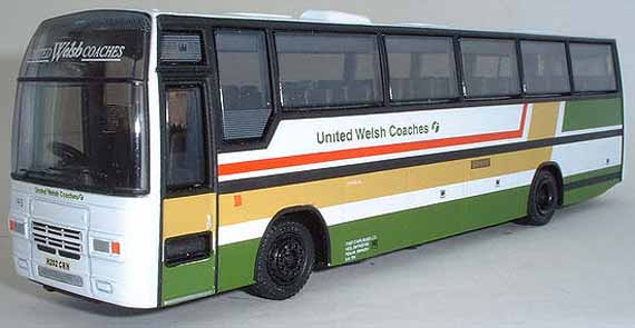 UNITED WELSH COACHES Volvo B10M Plaxton Paramount 3500.