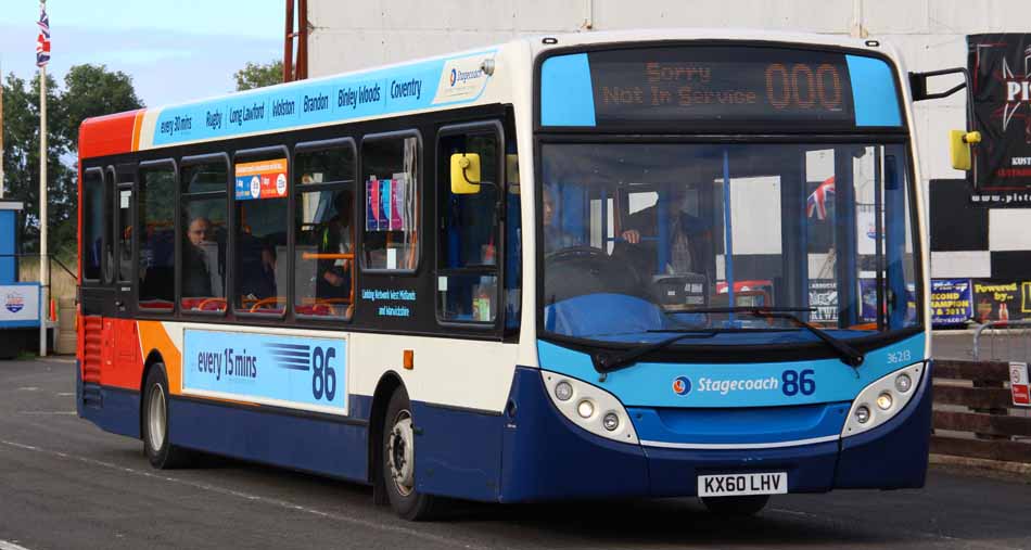 Stagecoach Midlands Alexander Dennis Enviro200 36213