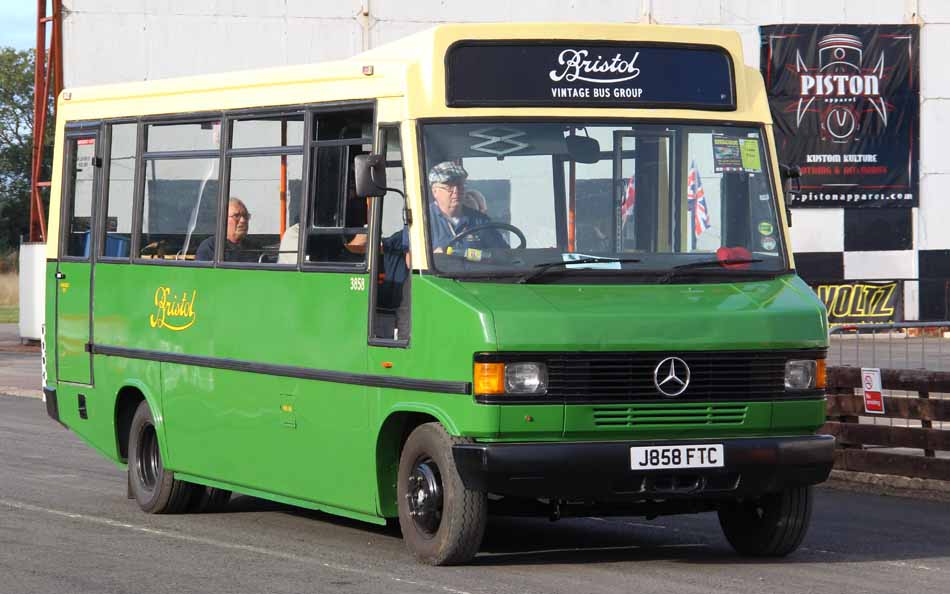 Bristol Vintage Bus Group Mercedes Plaxton Beaver 3858