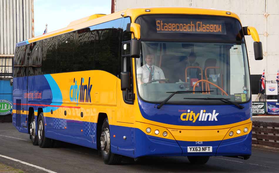 Scottish Citylink Volvo B13RT Plaxton Panther 54128