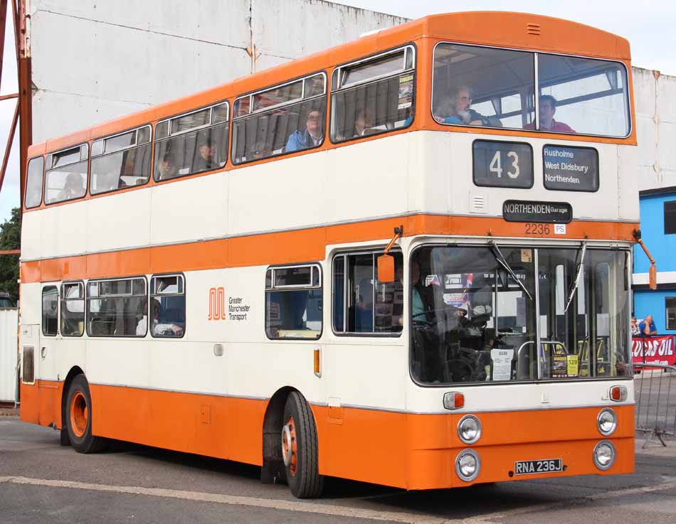 Greater Manchester PTE Daimler Fleetline Park Royal 2236