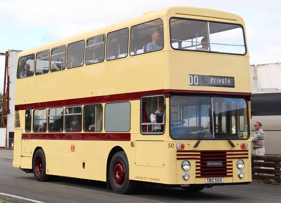 Leicester City Dennis Dominator East Lancs 50