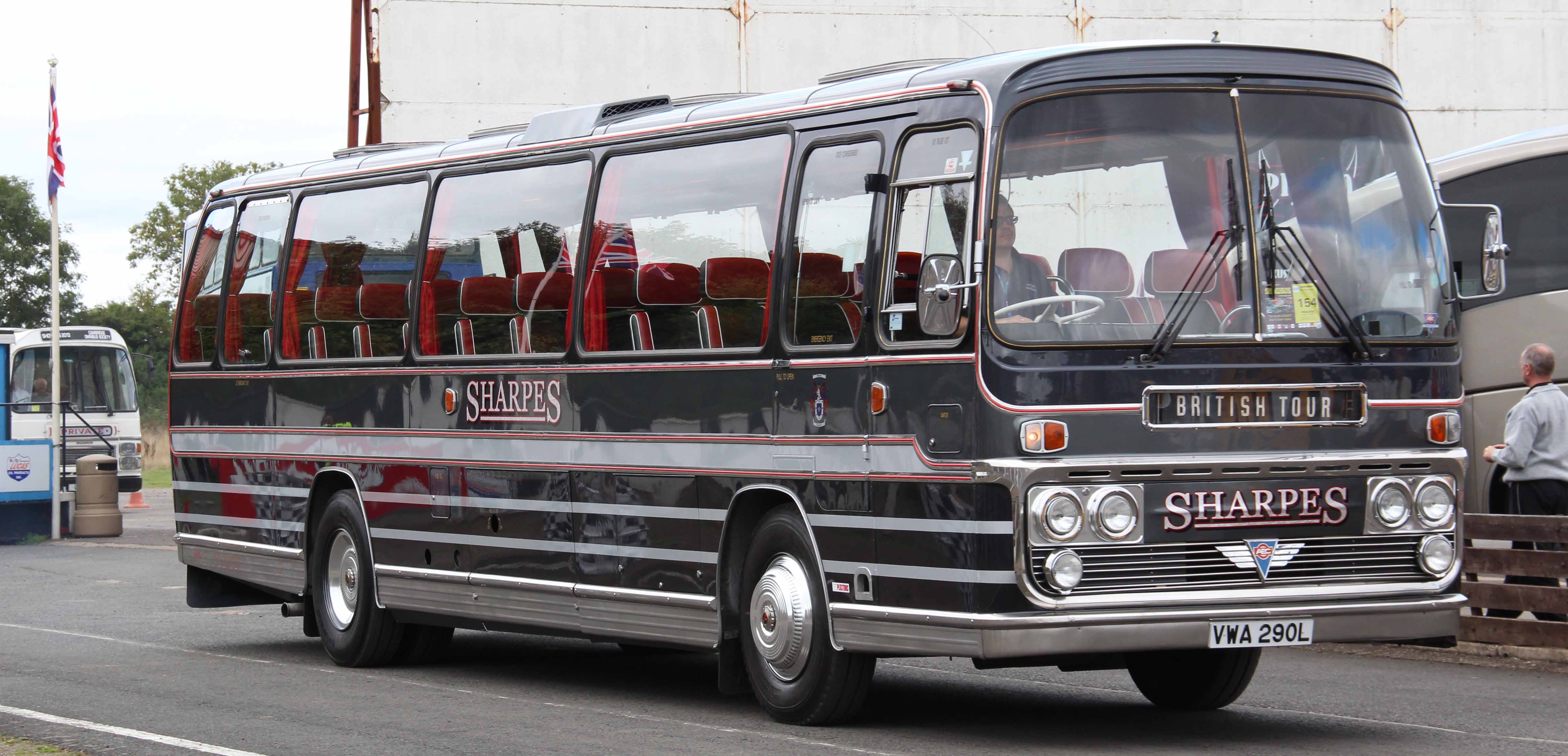 Sharpes of Nottingham AEC Reliance Plaxton Elite VWA290L