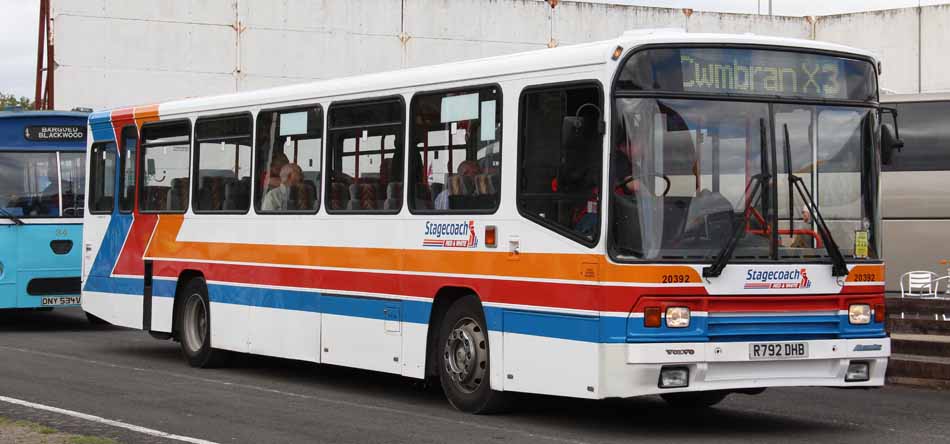 Stagecoach Red & White Volvo B10M Alexander PS 20392