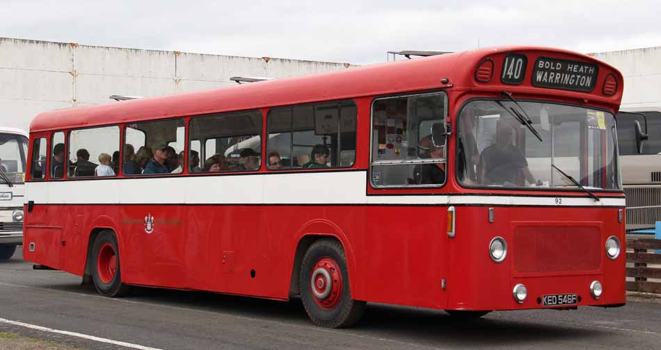 Warrinton Leyland Panther Cub East Lancs 92