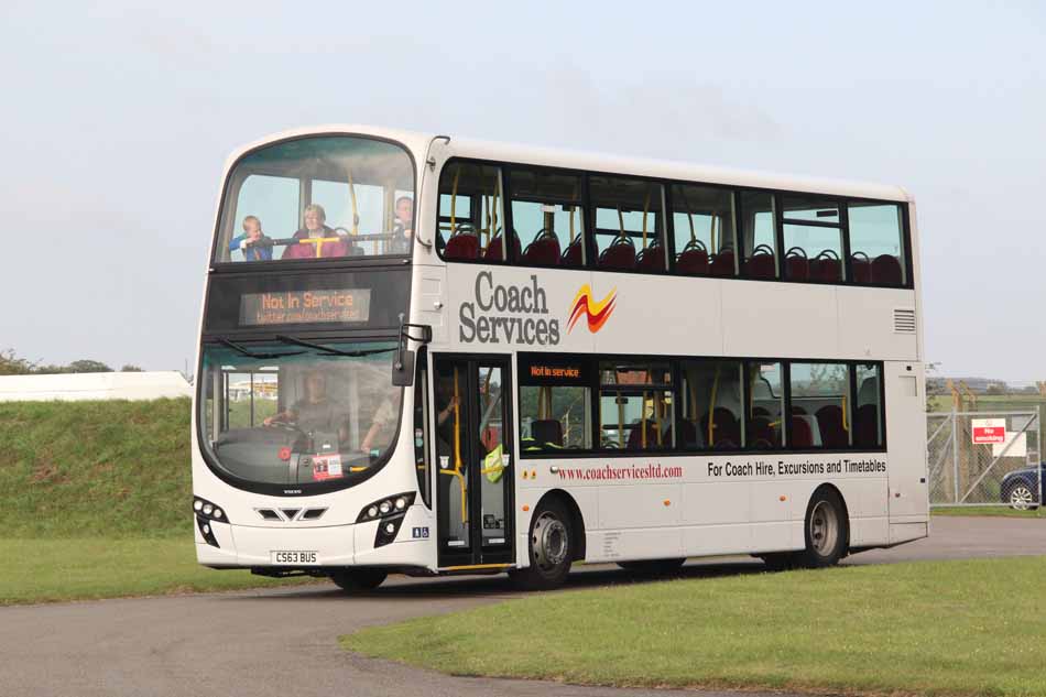 Coach Services Volvo B9TL Wright CS63BUS