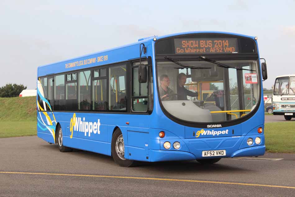 Go Whippet Scania L94UB Wright AF52VMD