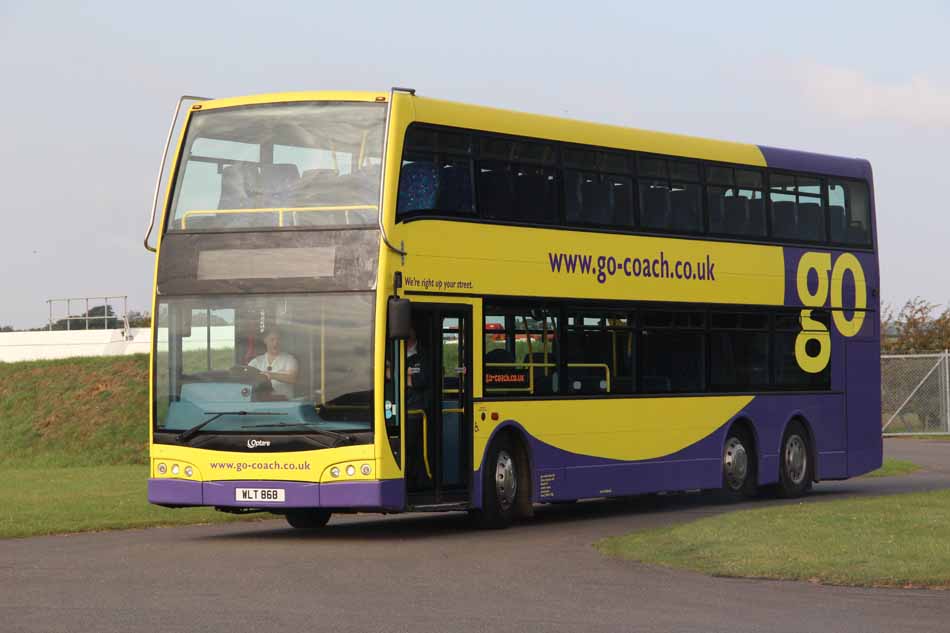 Go-Coach Volvo B9TL Optare WLT868