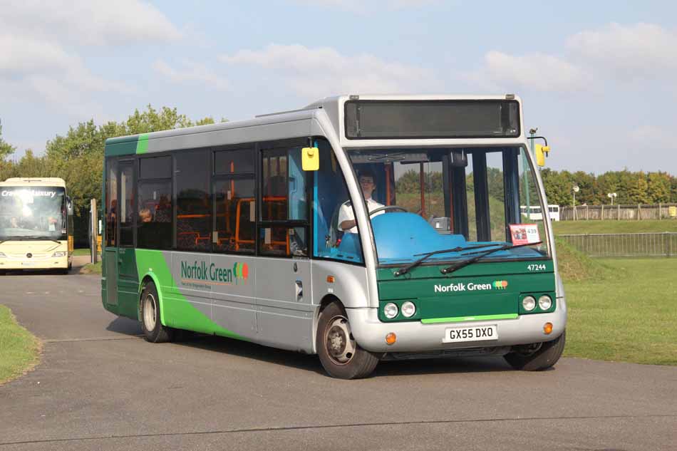 Norfolk Green Optare Solo 47244