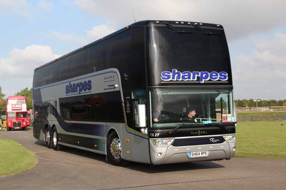 Sharpes Van Hool Astromega TX27 SH14RPE