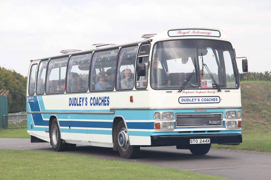 Dudleys Leyland Leopard Plaxton Supreme IV STO244X