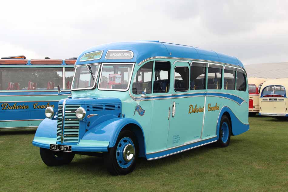 Dukeries Coaches Bedford OWB Duple GAL967