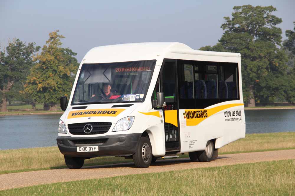 Whitbread Wanderbus Mercedes Sprinter 513 Mellor DL10DYF