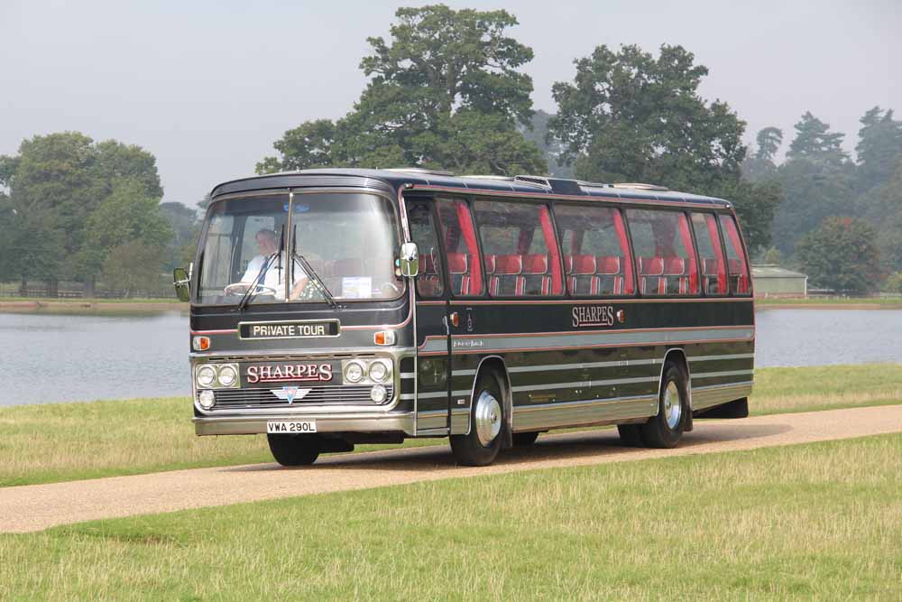 Sharpes of Nottingham AEC Reliance Plaxton Elite VWA290L