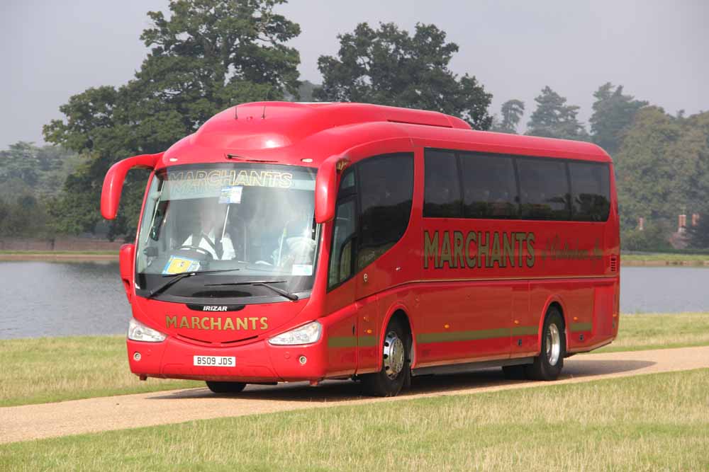 Marchants Scania K340EB Irizar PB BS09JDS