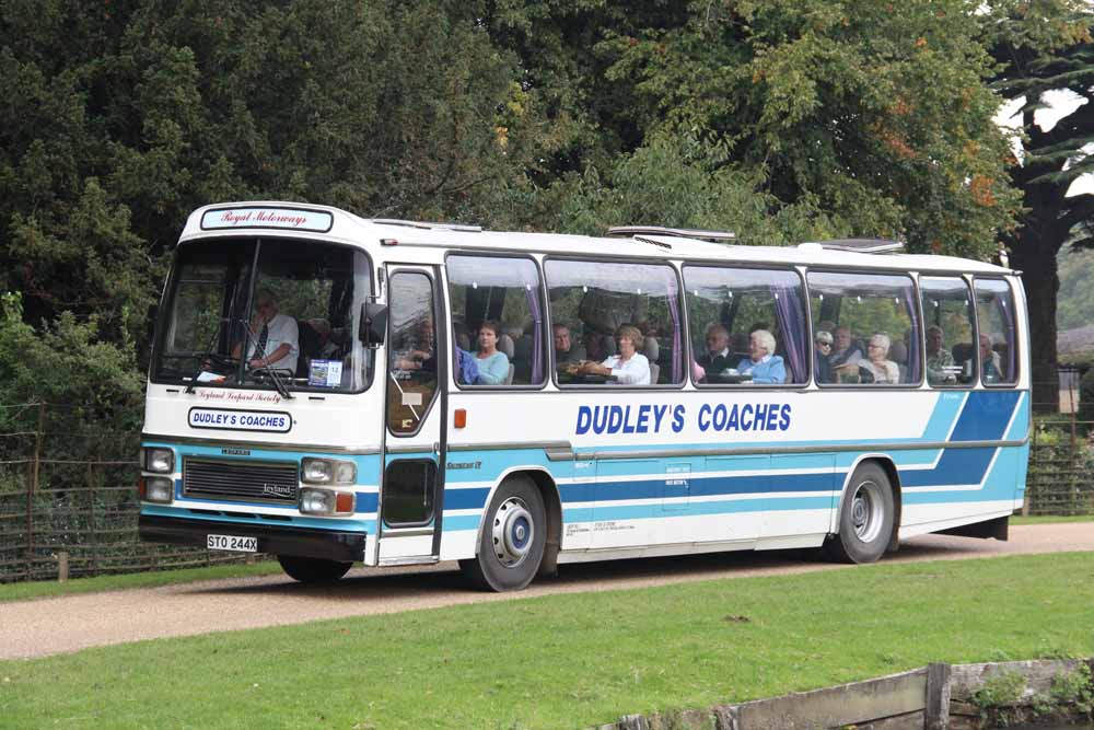 Dudleys Coaches Leyland Leopard Plaxton Supreme STO244X