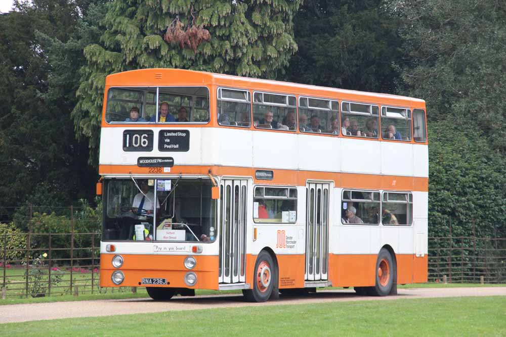 Greater Manchester Transport Daimler Fleetline Park Royal 2236