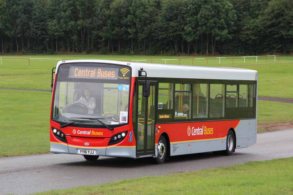 Central Buses Alexander Dennis Enviro200 YY16YJJ