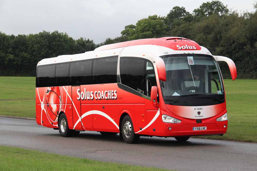 Solus Coaches Scania K360IB Irizar i6 YS16LNC