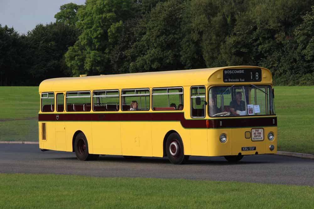 Bournemouth Corporation Daimler Roadliner Willowbrook 55