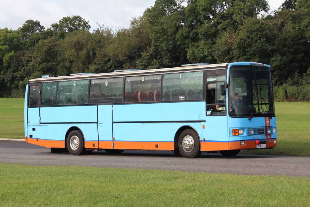 Newtons of Guildford Volvo B10M Van Hool TIB2574