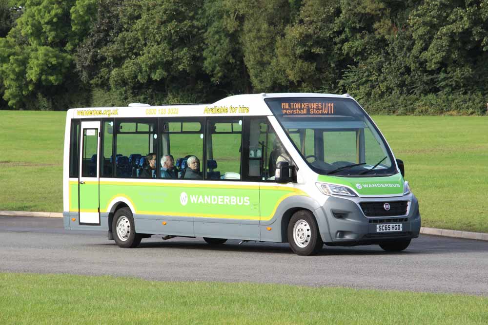 Whitbread Wanderbus Fiat Ducato Mellor SC65HGD