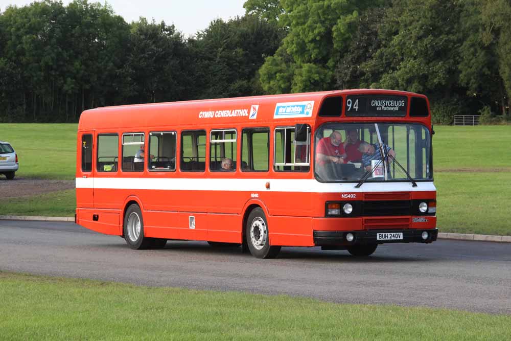 Cymru Cenedlaethol Leyland National 2 NS492