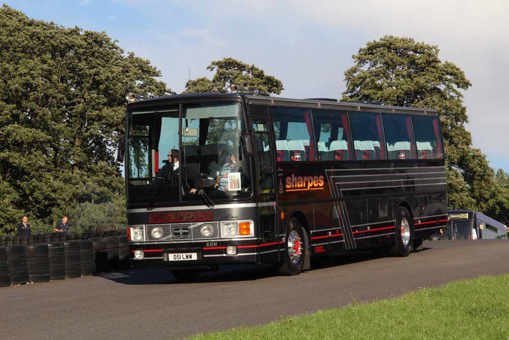 Sharpes Volvo B10M Van Hool D51LWW