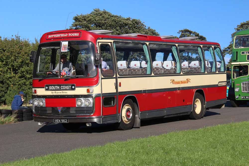 Butterfield Tours AEC Reliance Plaxton HEK962