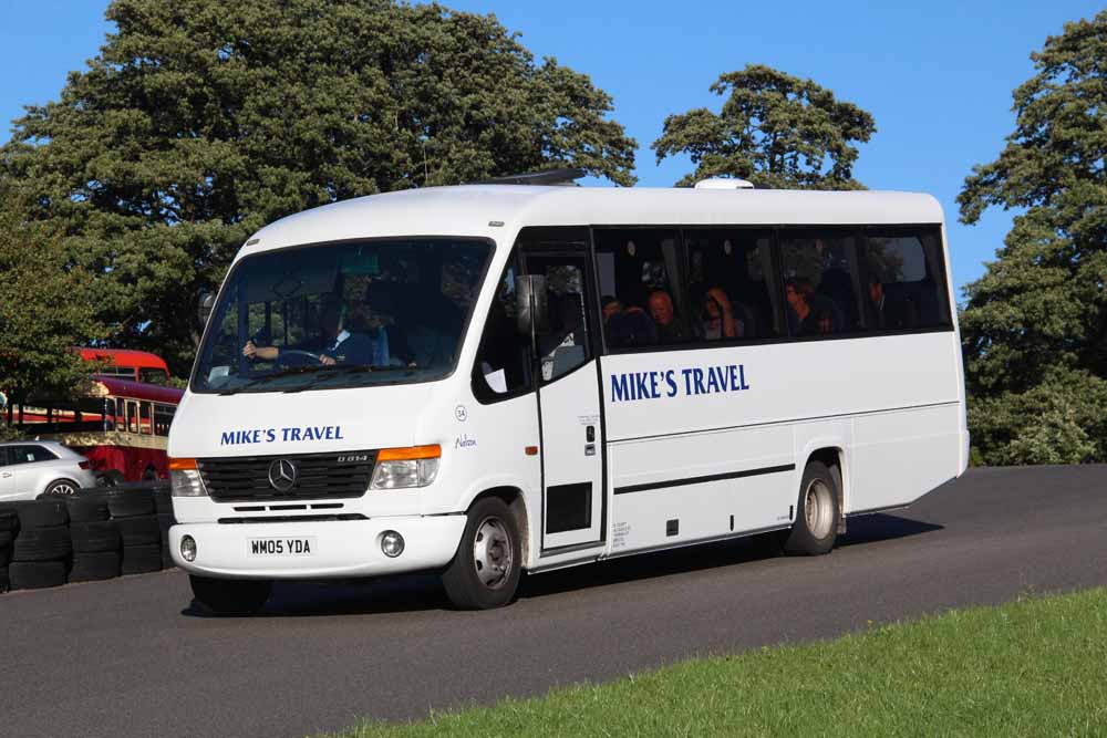 Mikes Travel Mercedes 814D Plaxton Cheetah 34