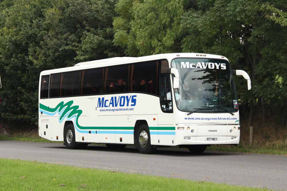 McAvoys Volvo B12B Plaxton Panther 3 R77MCY