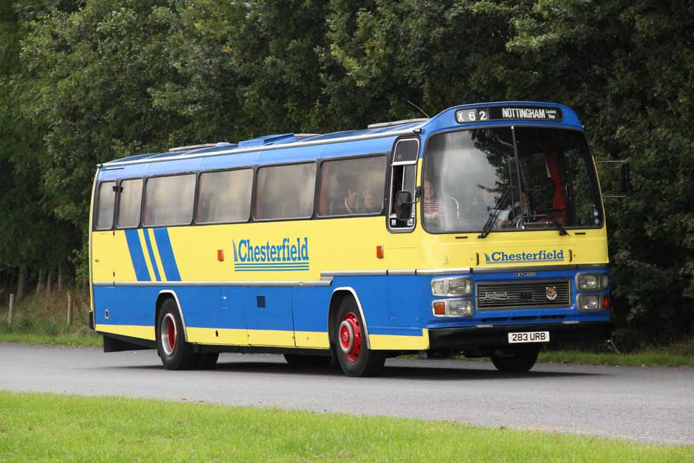 Chesterfield Transport Leyland Tiger Plaxton Supreme 3