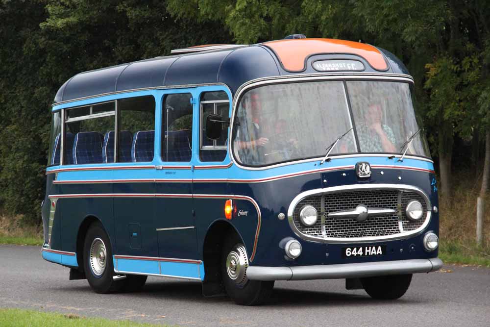 Vallances Coaches Bedford J2 Plaxton 644HAA