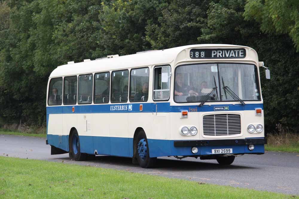 Ulsterbus Bristol RELL6G Alexander 2599