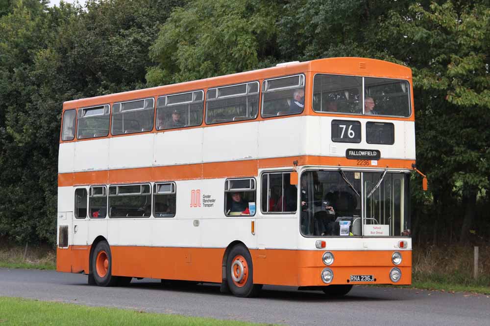 Greater Manchester Daimler Fleetline Park Royal 2236