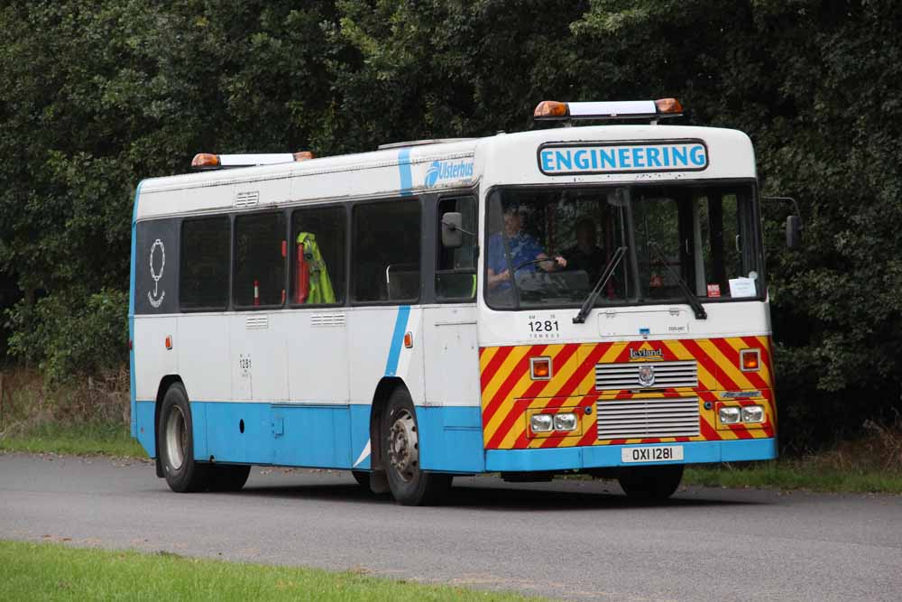 Ulsterbus Engineering Leyland Tiger Alexander 1281