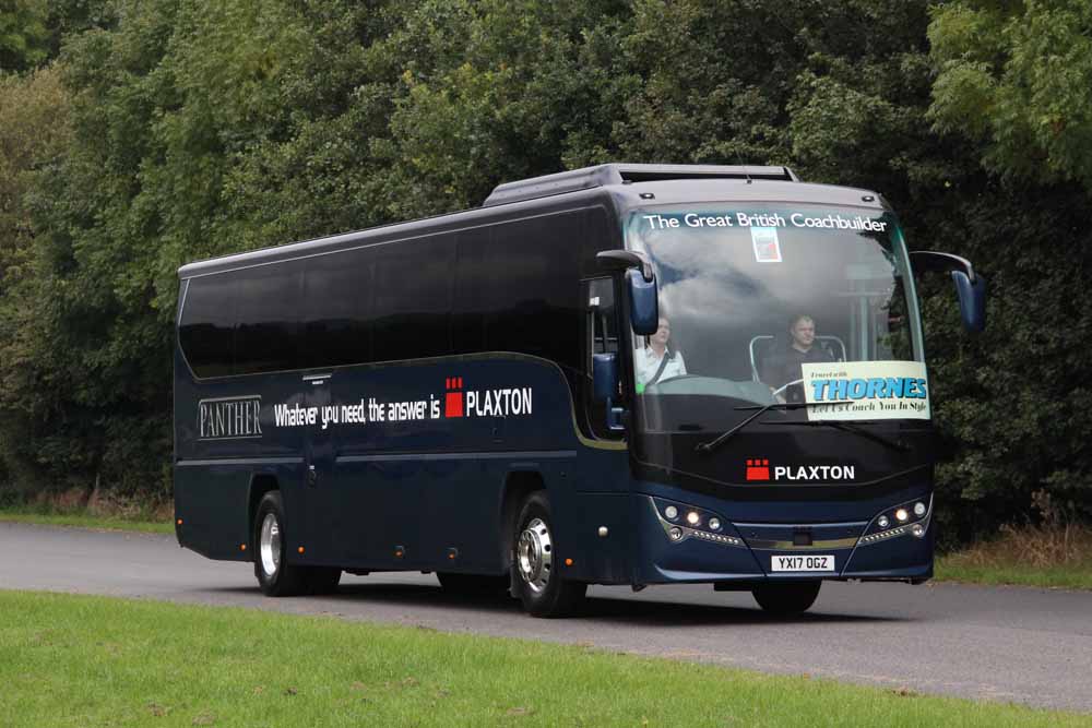 Plaxton Volvo B11R Plaxton Panther, YX17OGZ